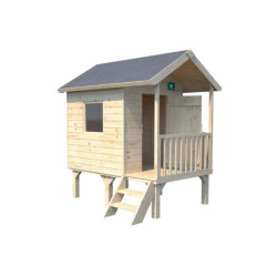 Cabane de jeux en bois sur pilotis KANGOUROU+ 167x181x200cm – SOULET
