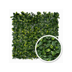Haie artificielle laurier cerise 1mx1m - France Green