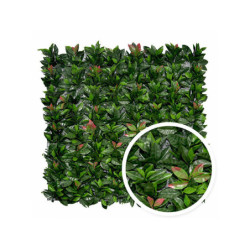 Haie artificielle photinia 1mx1m - France Green