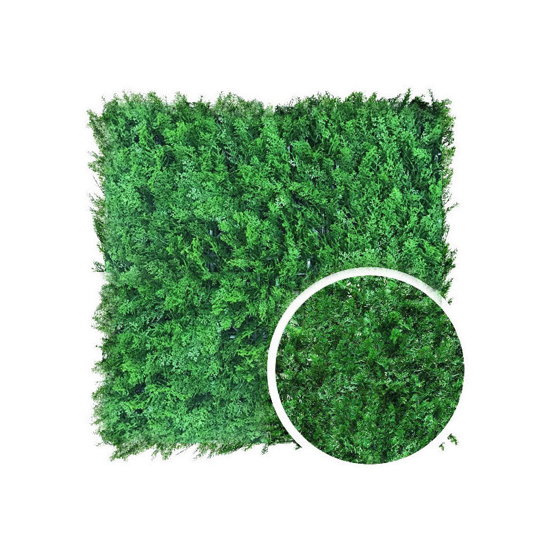 Haie artificielle thuya 1mx1m - France Green