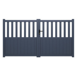 X-Metal Portails en aluminium Aluminium Anthracite