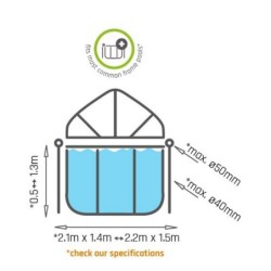 Exit Toys Bâches et enrouleurs Transparent