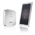 Kit dalimentation solaire 15W pour moteurs de portails et portes de garage - Solarset Somfy - Autonomie 45 jours avec batteries
