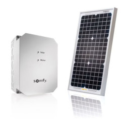 Kit d'alimentation solaire Solarset pour moteurs de portails Somfy - Somfy