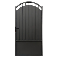 Portillon plein en fer 100x195cm DOMELIS - X-METAL