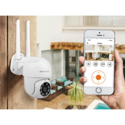 Caméra de surveillance rotative extérieure OutCam - SCS Sentinel