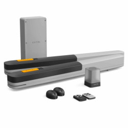 Kit de motorisation connectée à vérins XV250 pour portail battant - Extel