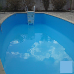 Liner de rechange - couleur uni au choix - pour piscines rondes - Linov
