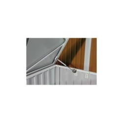 Duramax Coffre de jardin Acier Gris