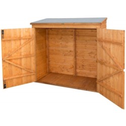 Rowlinson Coffres de filtration Bois massif Marron
