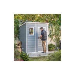 Keter Abri de jardin résine Polypropylène Gris 2.06m²