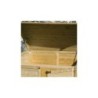 Chalet et Jardin Coffre de jardin Bois massif Marron