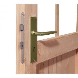 Karibu Abri de jardin bois 5 à 10 m² Bois massif Marron 8m²