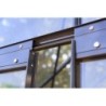 Chalet et Jardin Serre de jardin en verre Gris 5.77m²