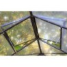 Chalet et Jardin Serre de jardin en verre Gris 4.65m²