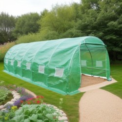 Habrita Serre tunnel Vert 18m²
