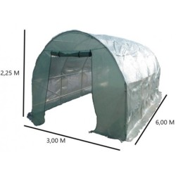 Habrita Serre tunnel Vert 18m²