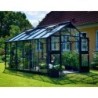 Juliana Serre de jardin en verre Gris 10.9m²