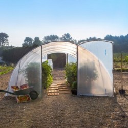 Richel Serre tunnel Blanc 27m²