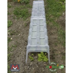 Modul'o Serre tunnel Blanc