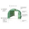 Green Protect Serre tunnel Vert  13.5m²