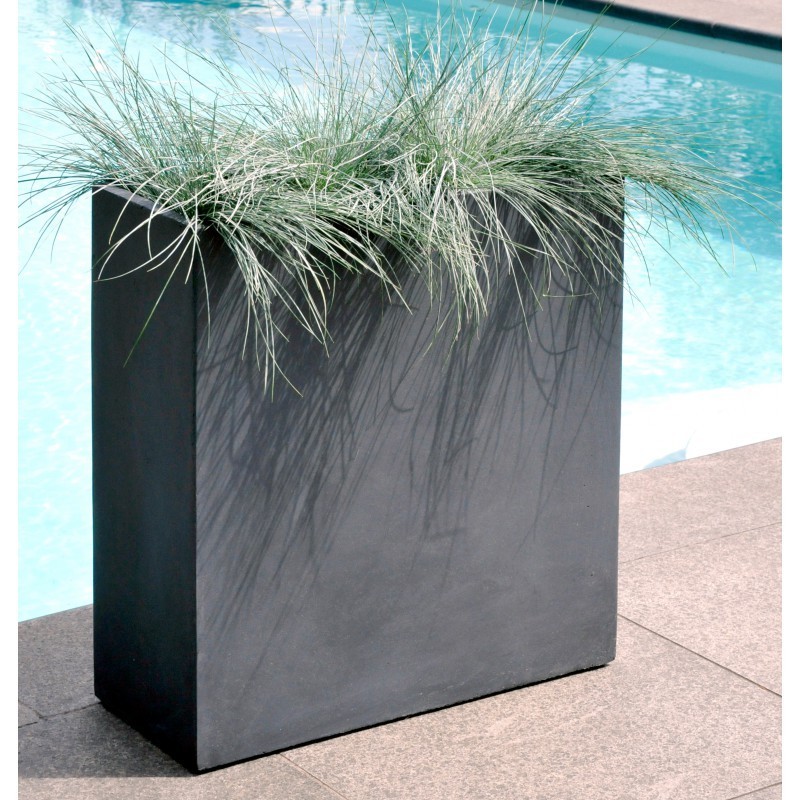 MEGACOLLECTIONS Pots et bacs en fibre Fibre de terre Gris MEGACOLLECTIONS Pots et bacs en fibre Fibre de terre Gris