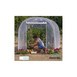 Richel Serre tunnel Blanc 6m²