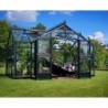 Juliana Serre de jardin en verre Gris 15.1m²