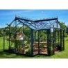 Juliana Serre de jardin en verre Gris 15.1m²
