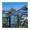Juliana Serre de jardin en verre Gris 15.1m²