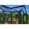 Juliana Serre de jardin en verre Gris 15.1m²