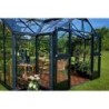 Juliana Serre de jardin en verre Gris 15.1m²