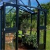 Juliana Serre de jardin en verre Gris 15.1m²