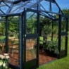 Juliana Serre de jardin en verre Gris 15.1m²