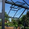 Juliana Serre de jardin en verre Gris 15.1m²