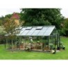 Juliana Serre de jardin en verre Gris 16.2m²