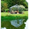 Juliana Serre de jardin en verre Gris 16.2m²
