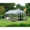 Juliana Serre de jardin en polycarbonate Gris 18.8m²