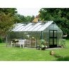 Juliana Serre de jardin en polycarbonate Gris 18.8m²