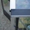 Juliana Serre de jardin en polycarbonate Gris 18.8m²
