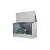 Trimetals Coffre de jardin Acier galvanisé gainé PVC Gris 1.74m²