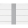 Grosfillex Abri de jardin résine PVC Blanc 4.9m²