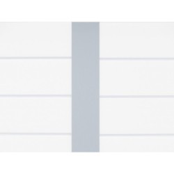 Grosfillex Abri de jardin résine PVC Gris 7.5m²