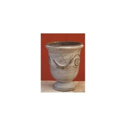 Terre Figuière Vase d'Anduze Terre cuite Marron