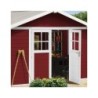 Grosfillex Abri de jardin résine PVC Rouge 11.2m²