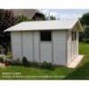 Grosfillex Abri de jardin résine PVC Blanc 11.2m²