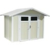 Grosfillex Abri de jardin résine PVC Blanc 4.9m²