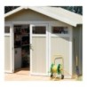Grosfillex Abri de jardin résine PVC Blanc 7.5m²