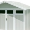 Grosfillex Abri de jardin résine PVC Blanc 7.5m²