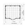 Grosfillex Abri de jardin résine PVC Blanc 7.5m²